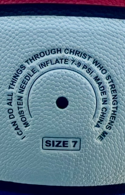 "Faith Over Fear" Elite Indoor Game Ball